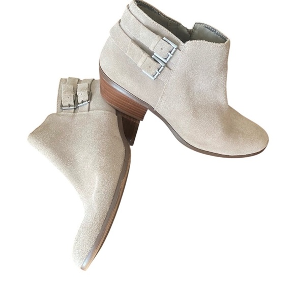 Sam Edelman | Petal Suede Ankle Boots - Picture 1 of 9